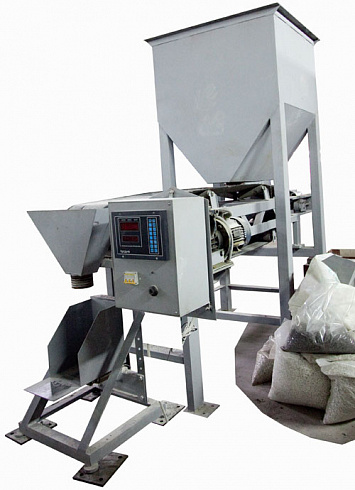 Оборудование для фасовки щебня, гравия, керамзита в мешки ФАС-1
